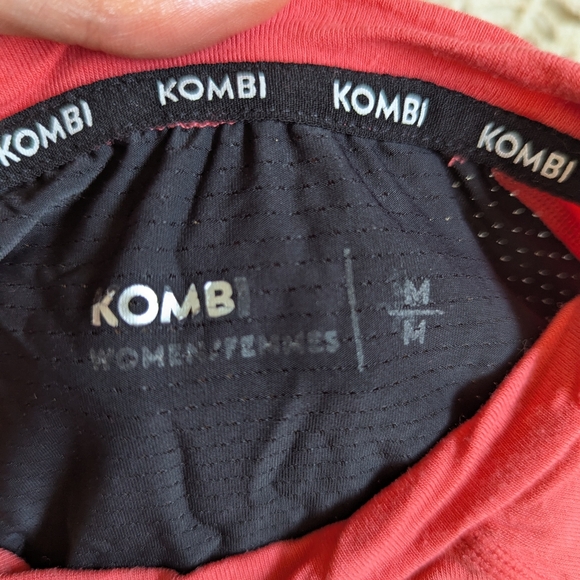 🔥$10 If Bundled🔥Kombi MerinoMix Active Tee Base Layer Coral/Purple Size M - Picture 5 of 8